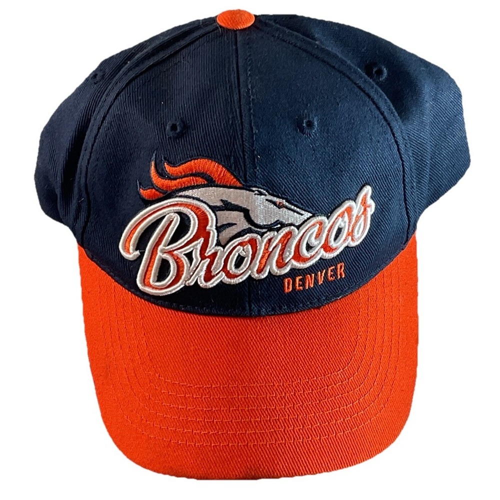 Denver Broncos NFL Football Adjustable Strapback Hat Cap Adult Mens Sports - Picture 1 of 4